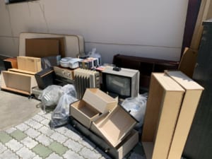 静岡県浜松市西区不用品回収前画像