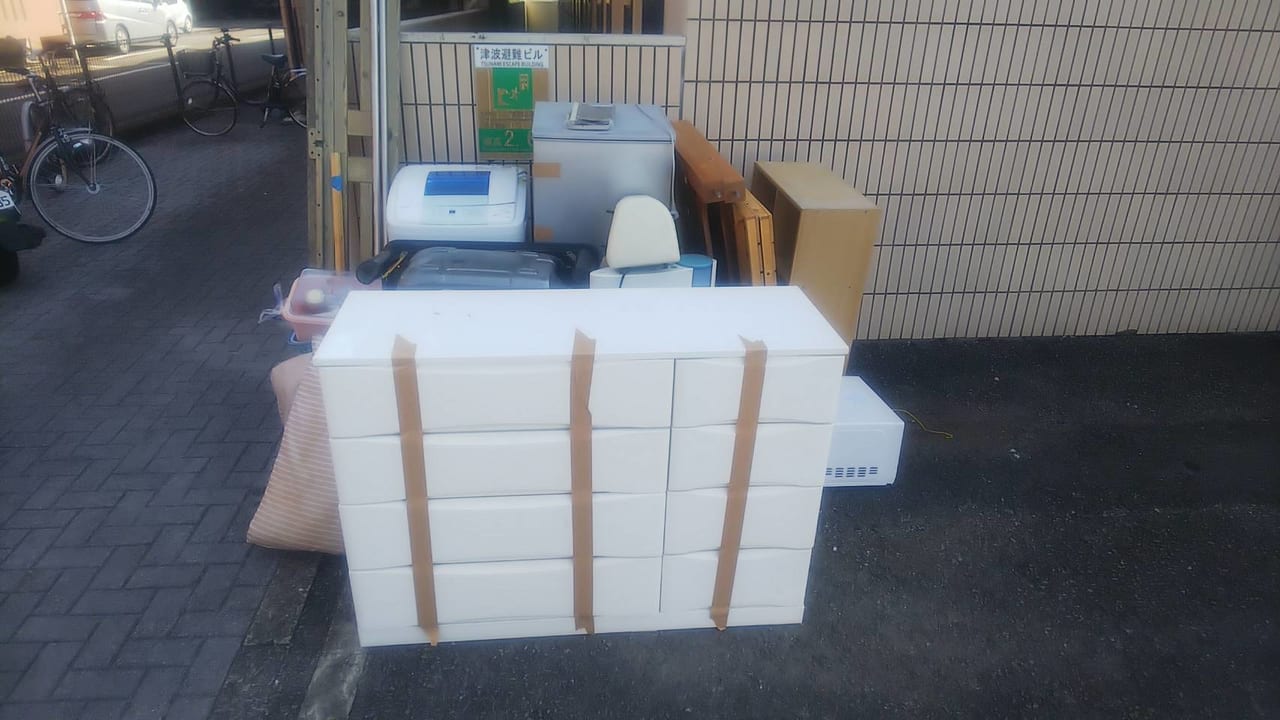 宮崎県日向市周辺不用品回収前画像