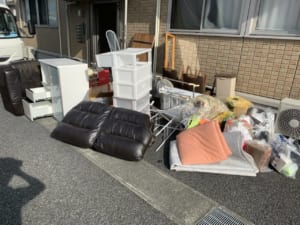 埼玉県さいたま市北区周辺不用品回収前画像