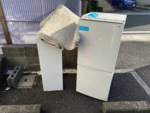 埼玉県さいたま市北区周辺不用品回収前画像