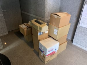 広島県広島市西区周辺不用品回収前画像