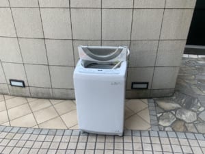 広島県広島市南区周辺不用品回収前画像