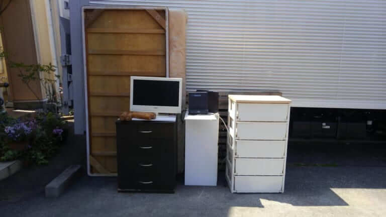 静岡県富士市周辺不用品回収前画像