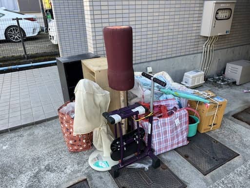 群馬県高崎市不用品回収前画像