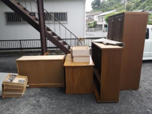 和歌山県和歌山市周辺不用品回収前画像