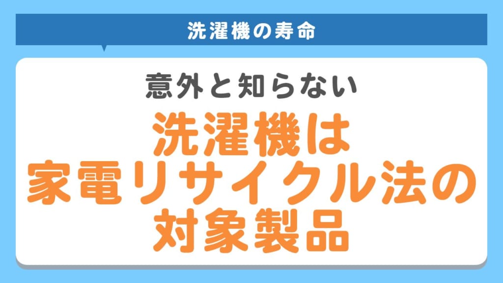 家電リサイクル法の対象製品